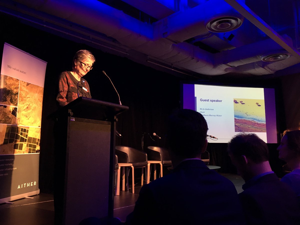 aithernews's tweet photo. Kicking off #WaterMarketsReport 2016-17 launch with great speakers from @GMWaterNews @KilterRural @Dairy_Australia @nature_org & @H2OX_News. https://t.co/XQF3F4lZSG