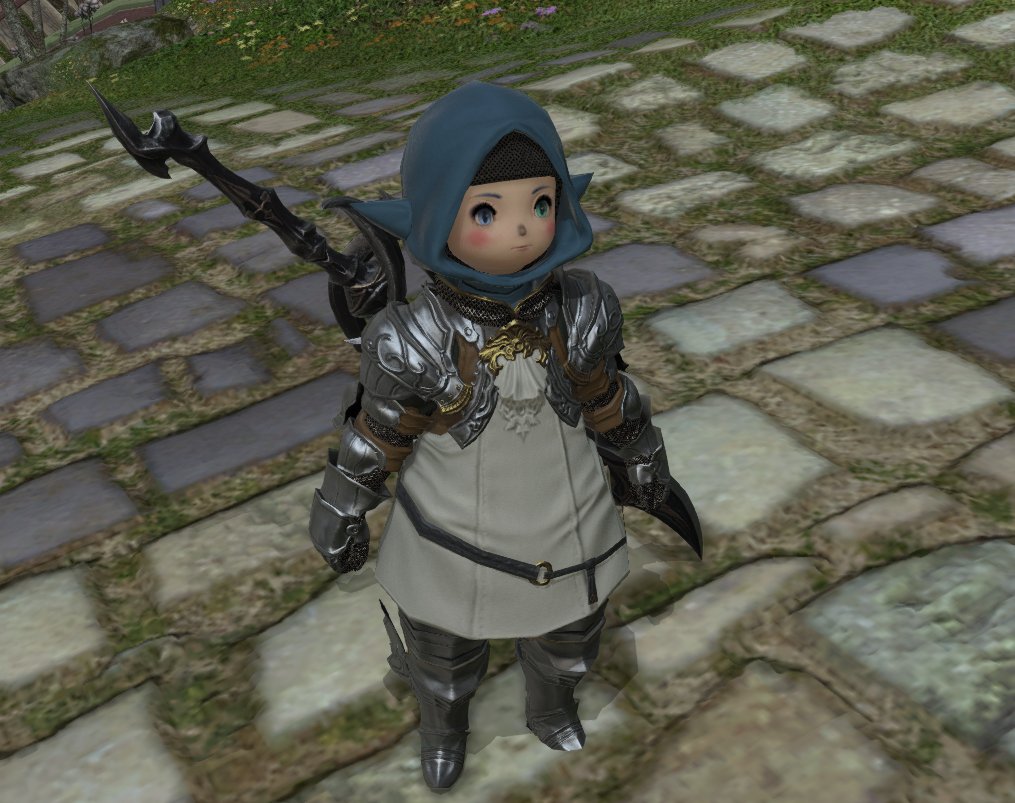 Marukoge ゼノビアンパラディンフードを入手 ゼノビアのパラディンといえばこのお方 しかしアイコンに若干違和感が まさかと思って Visorコマンドを試すと まさかのギミック装備 Ff14 Tacticsogre