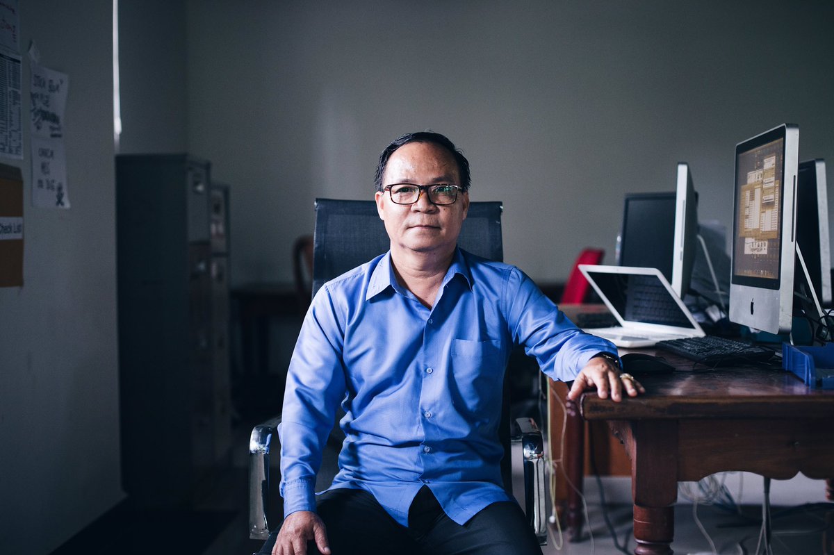 For 7 years <a href="/cambodiadaily/">The Cambodia Daily  –  ឌឹ ខេមបូឌា ដេលី</a>'s Aun Pheap has been threatened by soldiers &amp; tycoons for reporting on illegal logging, and won awards for it