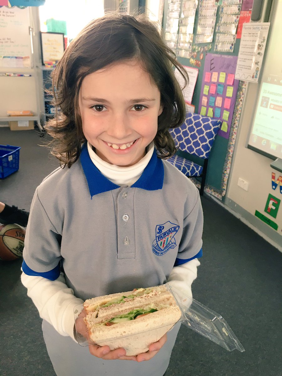 Leon won the 'healthy sandwich competition' for yr 3 &amp; ordered it from the school canteen-YUM! #healthykids  🌯<a href="/fairvaleps/">FairvalePS</a> <a href="/AnthonyPitt4/">A R Pitt</a>
