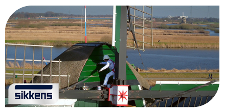 Nog nooit naar de Molens van Kinderdijk geweest? Museummolen Nederwaard is recent in een nieuw #Sikkens jasje gestoken. Gaat dat zien!
