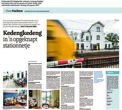 impactfabriek's tweet photo. In De Limburger: het verhaal achter B&amp;B de Staatsie in Horst. Eén van de locaties van onze partner @rendiznl. https://t.co/ITH9pq9PSI https://t.co/hpuBzCir6c