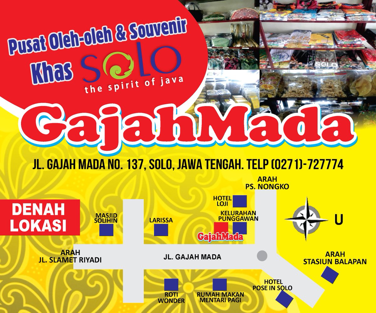 Peta Wisata Solo Peta Wisata Indonesia dan Luar Negeri