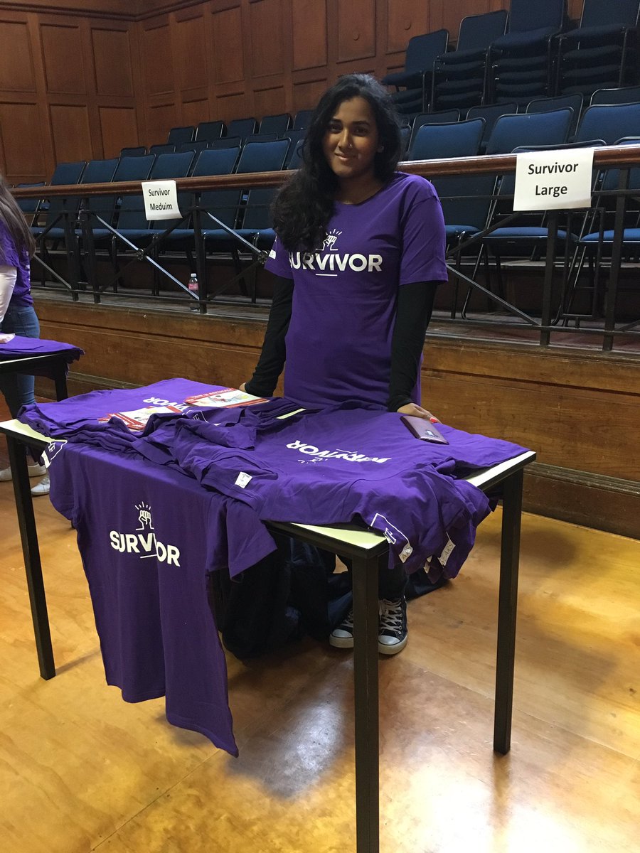AmnestyUCT's tweet photo. Don't forget to pick up your t-shirts in Jameson Hall this morning! #AHFSilentProtest #WeBelieveYou #DemandPEP #BreakTheSilence https://t.co/aiMwthXdhX