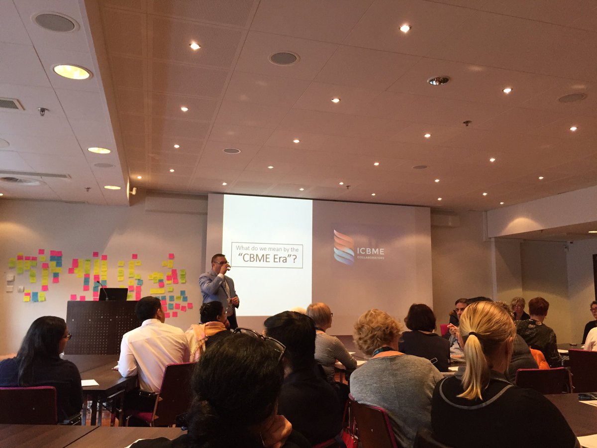 DrAHughes's tweet image. #AMEE2017 Looking forward to this session by @drjfrank and team #7U on new models of clinical teaching in an era of #CBME ...