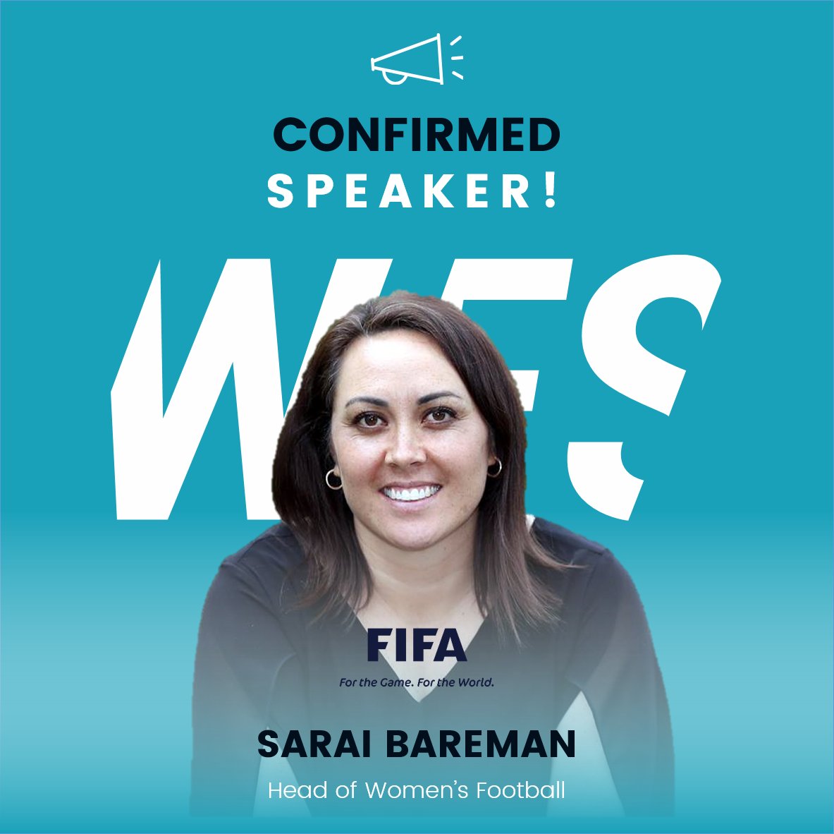 WFSummit's tweet photo. 📢 Two weeks left! Don't miss this opportunity to listen to @SarBareman Cheif Women's Football @FIFAcom #FutFem https://t.co/vvYquWsXdY https://t.co/4byjj2YGSn