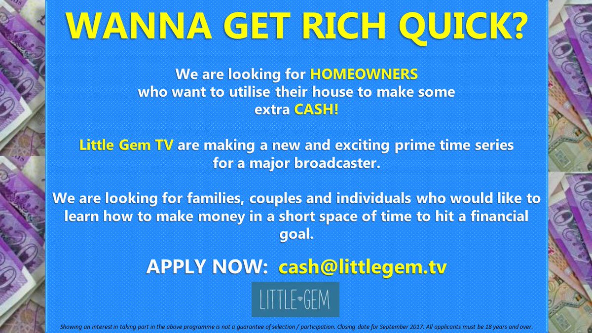 FarrahSolim's tweet photo. Homeowners have you got a #spareroom? Kids fled the nest? A room full of clutter? New TV show casting now! Email: cash@littlegem.tv PLS RT https://t.co/AcxHkfKTxY