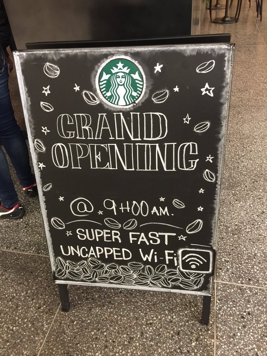 SuePyler's tweet photo. At the Grand Opening of @Starbucks at @Eastgateshops with @Mr_Headger #StarbucksEastgate #MeetMeAtStarbucksEastgate #AboutToday #LockAndLean https://t.co/BDtiypWIqp