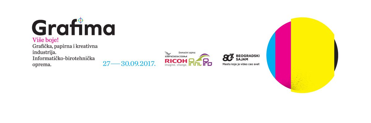 bgdsajam's tweet photo. Uskoro počinje jesenja sajamska sezona! Prvo 16. #Packtech i #CoolFruveg #EXPO Balkan (13-16.9.) a potom 39. #Grafima i #BiroExpo (27-30.9.) https://t.co/3rMCLN3uaE