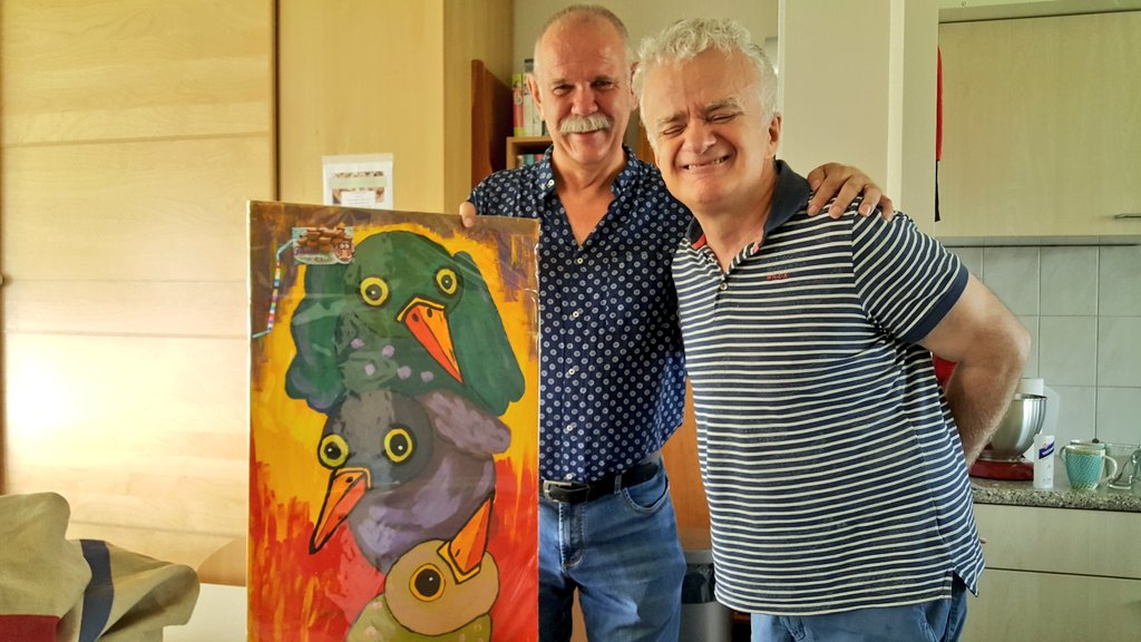 maikelcoomans85's tweet photo. Prachtige aanwinst voor t regiomuseum #postcodeparcours @RTV_Rijnmond dankzij cliรซnten #cavent en morgen naar #spijkenisse @JelleGunneweg https://t.co/G5vuMk65WT