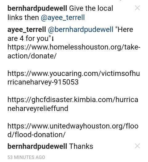 gunter_pudewell's tweet photo. #Attention #HurricaneHarvey #gulfcoast #houstonflood #Victims #federaldisaster @fema has #freegrants .Here are #Links to #donate #Locally https://t.co/Am7ZfxyO6K