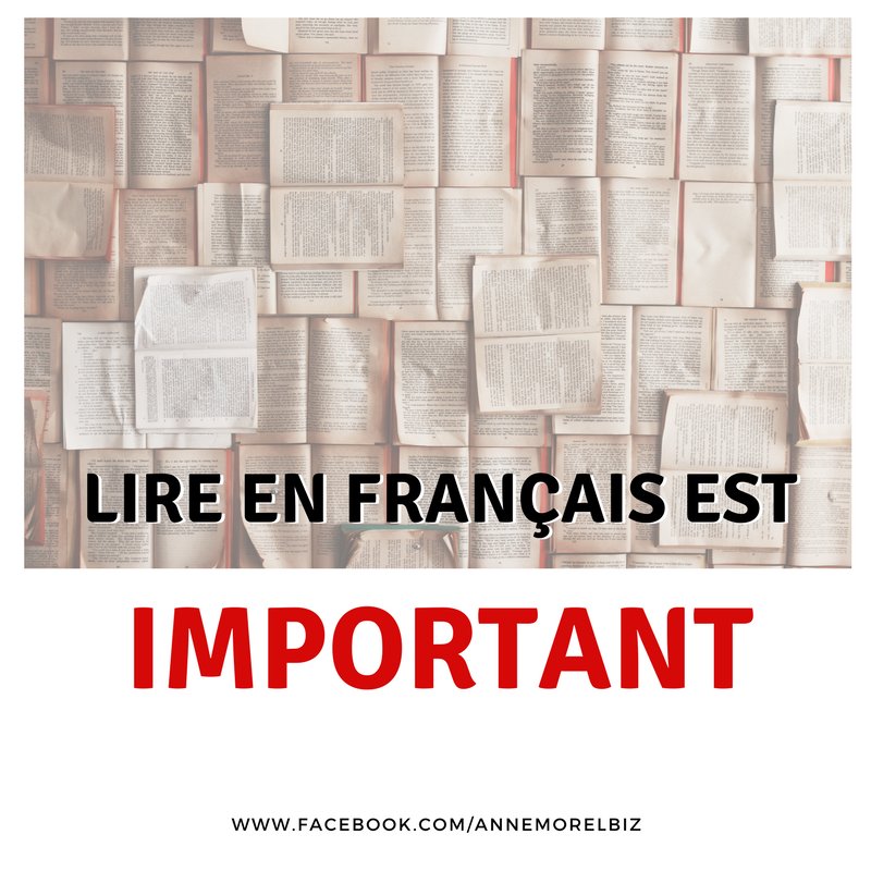 annemorelbiz's tweet photo. Ne pas négliger la lecture dans votre apprentissage du français
#FLE #FRENCH #Frenchread #FRANCAIS https://t.co/3EeJj7iDtb