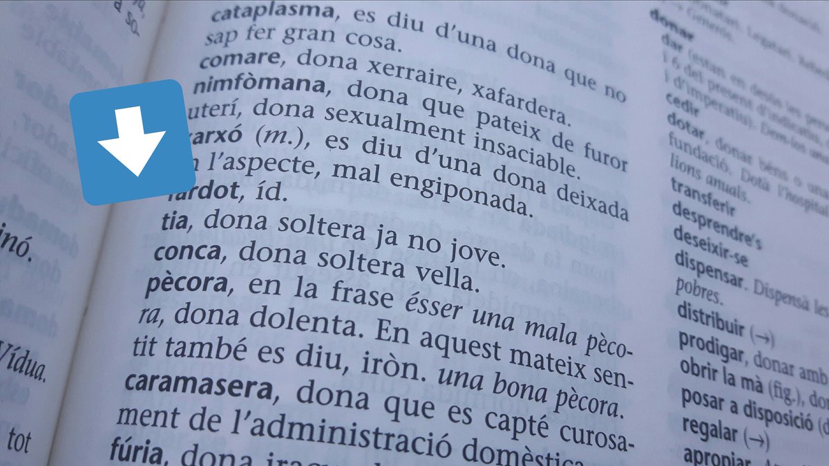 enduesennes's tweet photo. Ja ve el vostre diccionari, tius! @AmargenetOr @vahomeva #catalunyadirecte https://t.co/vFxIlwkNe7