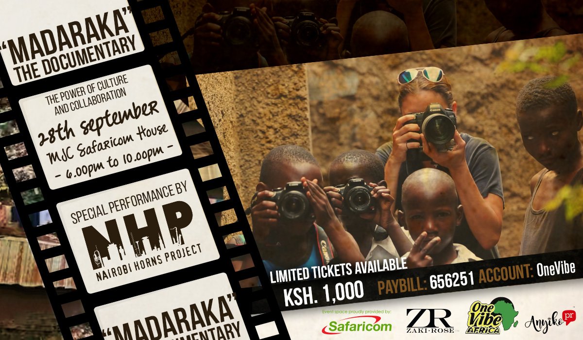 SomaInitiative's tweet photo. Yaay! #MadarakaTheDocumentary by @OneVibeAfrica (which @Sautisol are featured in) will be launched in Nairobi &amp; Kisumu at the end of Sept https://t.co/i304FOS4Dk