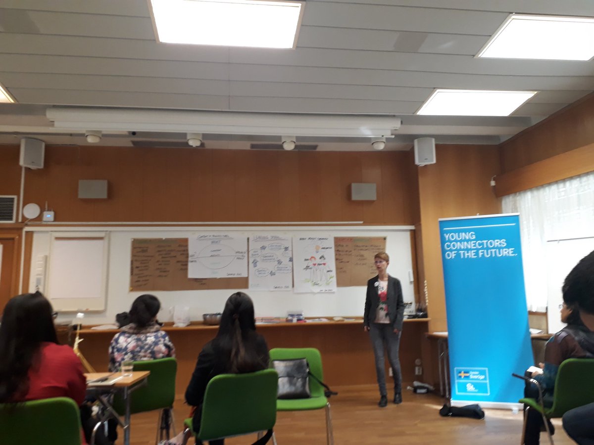 gouravjaiswal's tweet photo. First lessons start #ycf #ycf2017 #swedishinstitute https://t.co/n2r0AFkggH