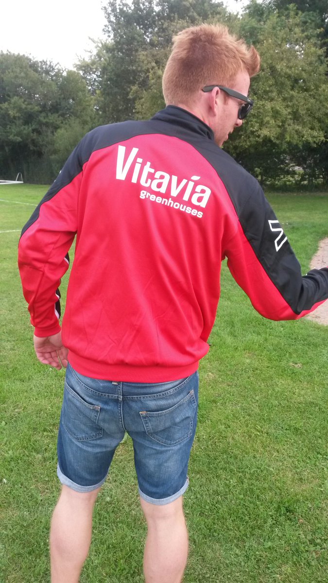 Great new training tops for <a href="/SomershamFC/">Somersham FC</a> expertly modelled by Darren. Hopefully these will inspire the team this season! <a href="/SuffolkFA/">Suffolk Football Association</a>