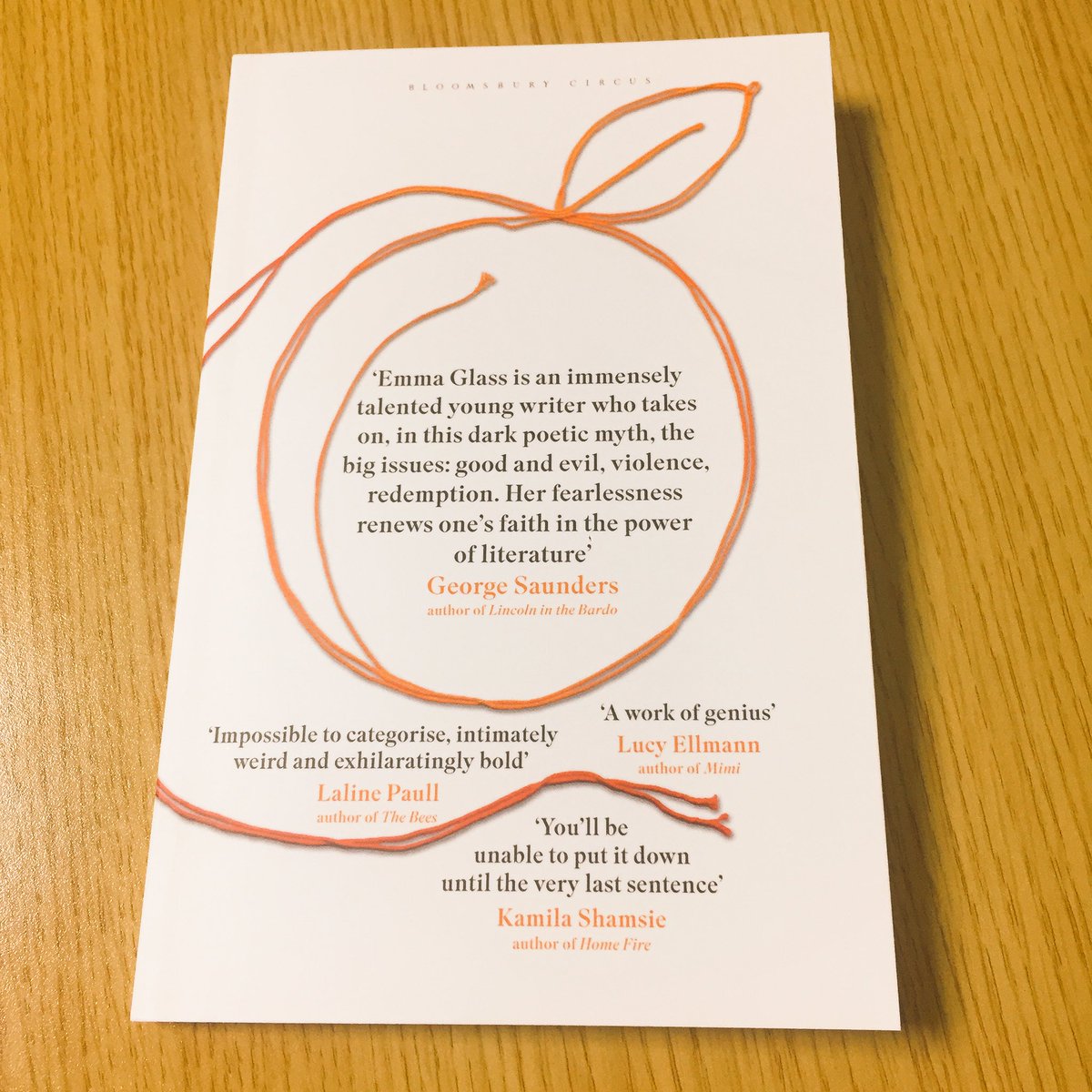 IT HAS ARRIVED! Proof of PEACH by @Emmas_Window - coming 11/01/2018 🍑One of the most unique #books I've been lucky enough to gaze at 📚
