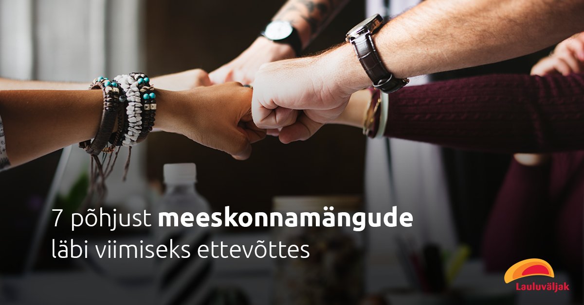 Mõtled, mida teha meeskonnaga sel sügisel?  Toome sinuni 7 põhjust, miks peaksid team buildingu peale mõtlema! #team ow.ly/pcmN30eKrT6