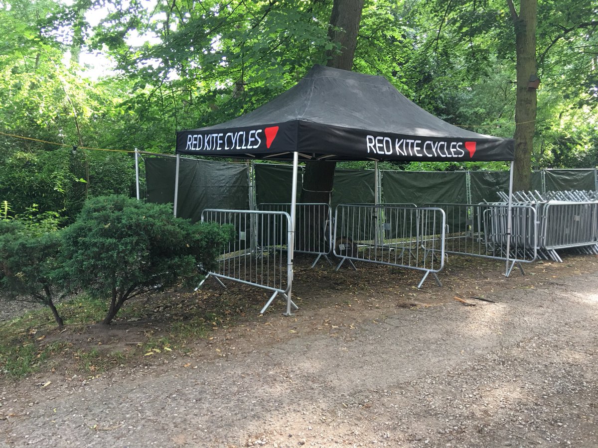 We've teamed up with @redkitecycles to provide a safe and secure bike rack for those wishing to cycle to this year's Moseley Folk! #GoGreen