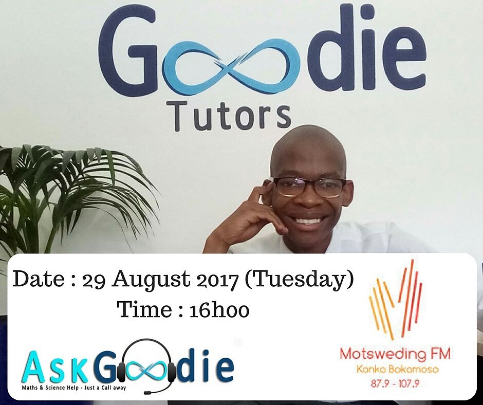 Catch @godiragetse_mo this afternoon on <a href="/motswedingfm/">#KonkaBokamoso</a> with LTK giving more details about <a href="/ask_goodie/">AskGoodie</a> .. <a href="/Lesufi/">Panyaza Lesufi</a> <a href="/TelkomZA/">@TelkomZA</a> <a href="/InnovHub/">@Innovhub</a>