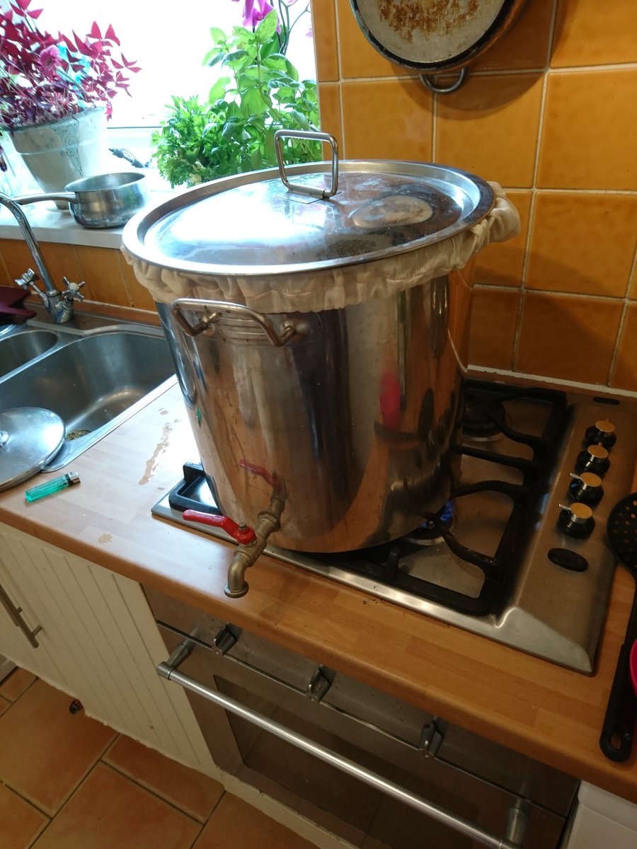 Problem no. 1 running own brew Co. Ending up with none to drink yourself!  Sorting that out today! #homebrew #lovebrewing #smallbatch