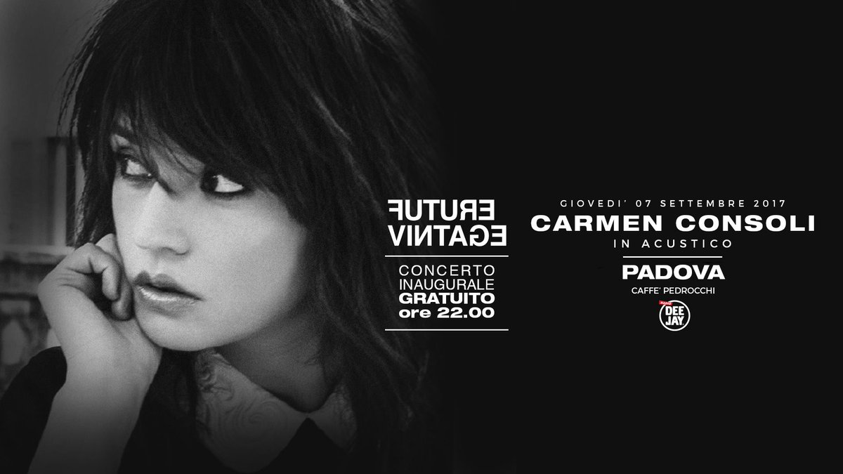 decima_srl's tweet photo. We are going to support the @festivalvintage with @CodaAudioGmbH  7th September opening concert by @CarmenConsoli  https://t.co/RPRt60tDuU … https://t.co/n94xLulDiG