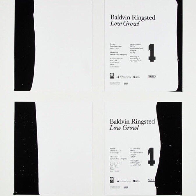 {more archive} <a href="/BaldvinRingsted/">Baldvin Ringsted</a> Invites individually dipped in black ink. Collab with Edwin Pickstone '09 
#design #glasgow #art #ink