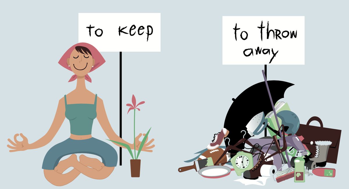 Just as we need to strive to have balanced #relationships with people, ourselves, food, we need to keep a healthy relationship with #stuff.
