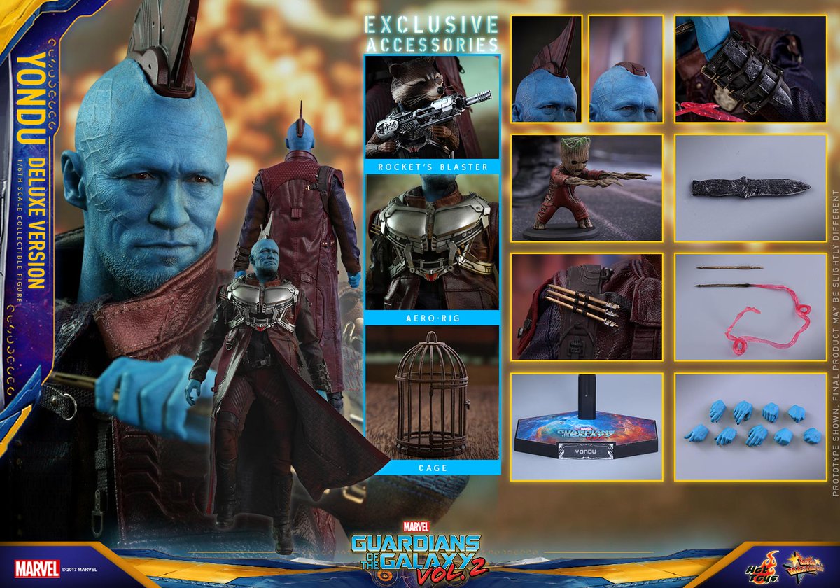 hottoysofficial's tweet photo. It's Mary Poppins, Y'all. Add the #HotToys #GOTGVol2 #Yondu figure to your awesome collection before it's too late https://t.co/9fNugujmh6 https://t.co/mEyEZrDKDj