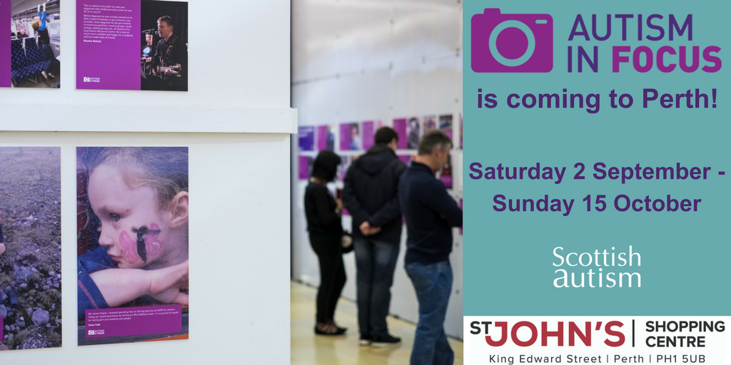 Our Autism in Focus exhibition is coming to Perth! Saturday 2 Sept - Sunday 15 Oct with a launch event this Sat! bit.ly/2wZDwYc