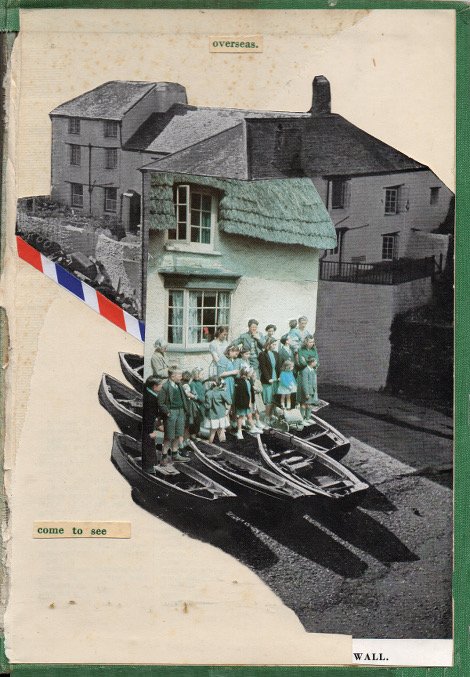 EdinCollage's tweet image. ECCs' exhibition, G.L.U.E, is transferring to #codebasestirling!
Opening 6th Sept. @RFawell #collage #Edinburgh #mailart