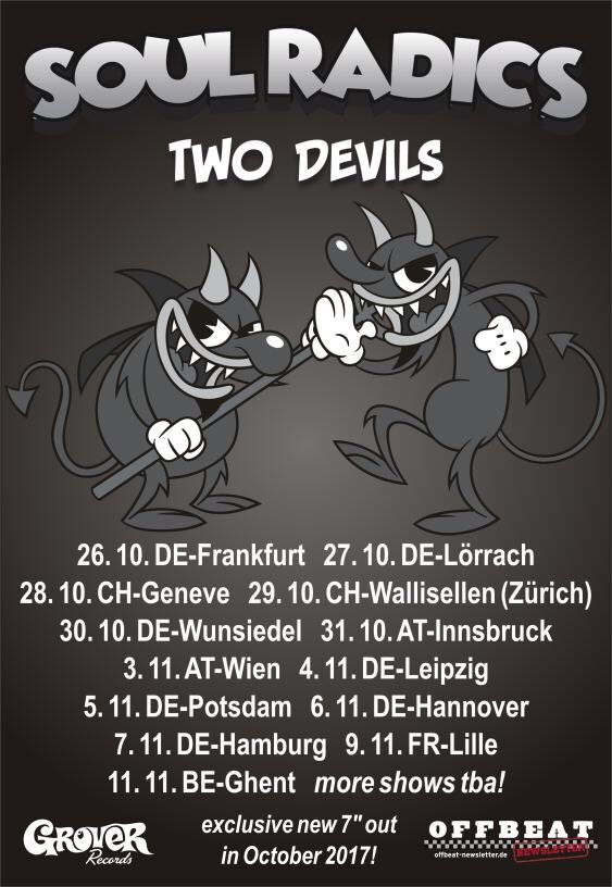 Come see us this fall in Europe!  @grover_moskito