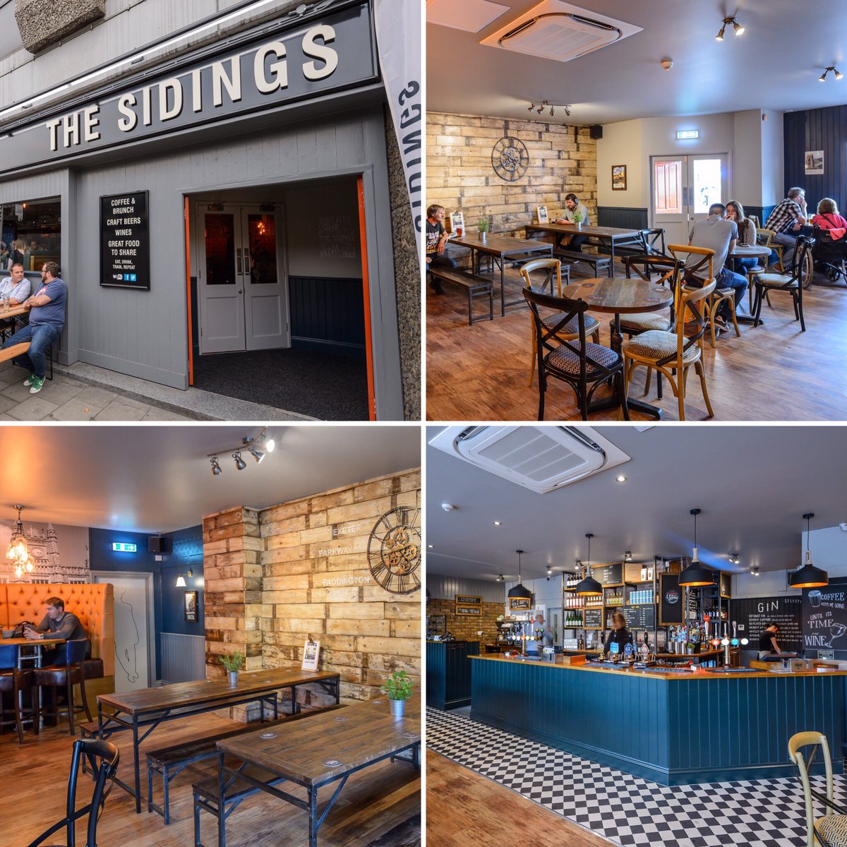 The Sidings, previously known as the Reckless Engineer, opposite Temple Meads station, Bristol reopened on Friday - it looks great 👍🏼🍺