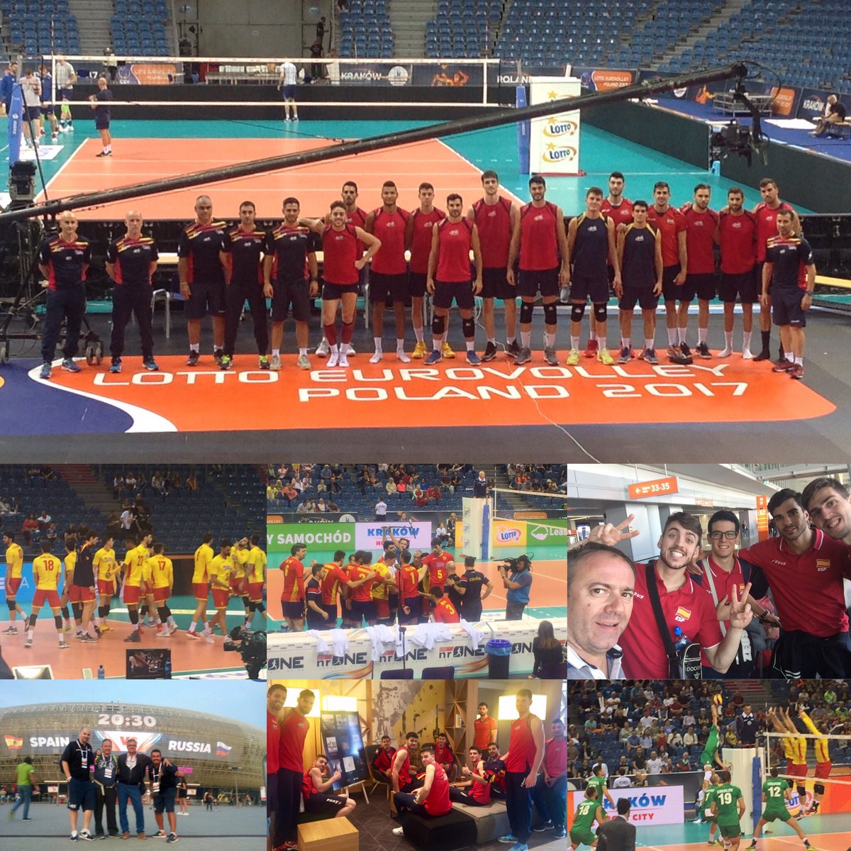 itorres1973's tweet photo. Gracias a @RFEVB y @RLynxes por dejarme vivir con ellos el #EuroVolleyM2017 en Cracovia. Experiencia inolvidable en lo personal y deportivo. https://t.co/VnWmCOLWtE
