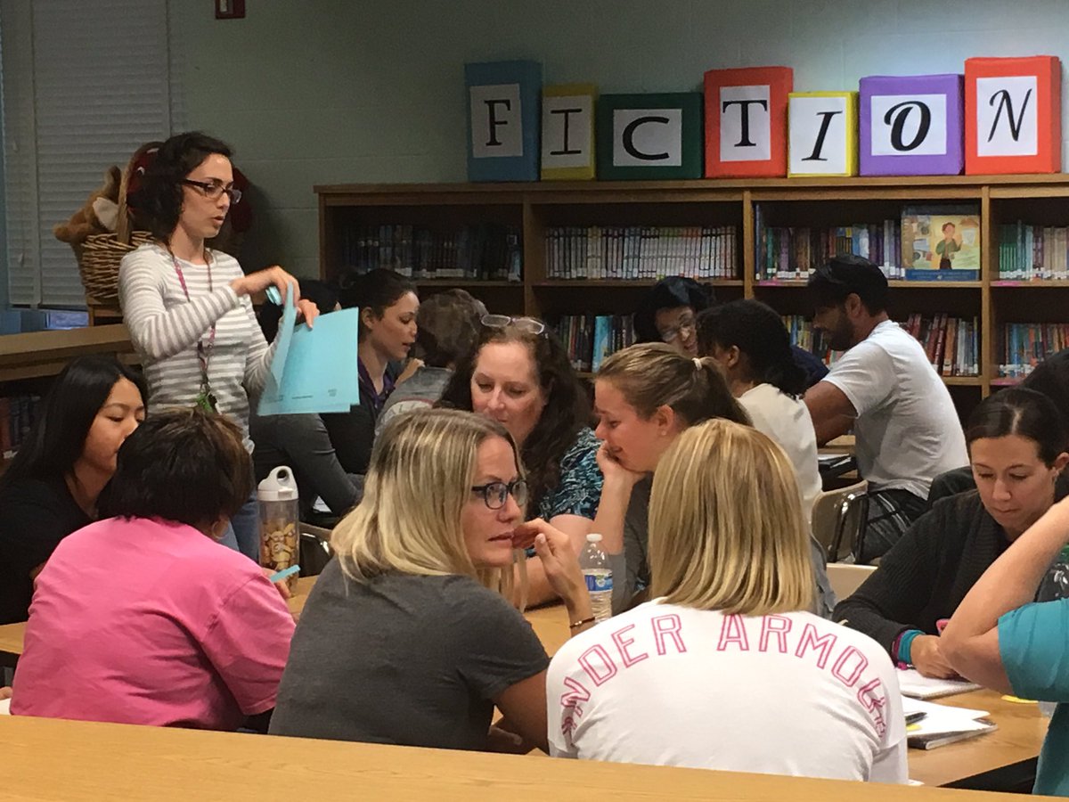 OTLS_ED's tweet photo. Shared leadership in action at MCTES as members of the ILT facilitate professional learning on ESOL collaboration and coteaching. https://t.co/VvzUwlDpSF