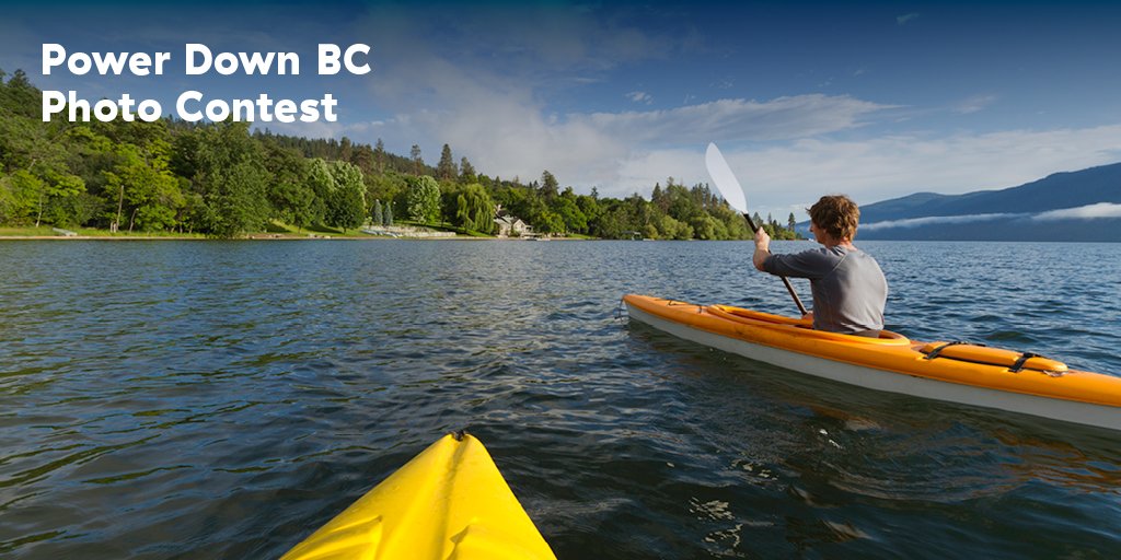 bchydro's tweet photo. Just 3 days left for our #PowerDownBC contest. Have you shared how you reduce power by exploring the outdoors? Snap a photo & you could win! https://t.co/1GrAg8FRXb
