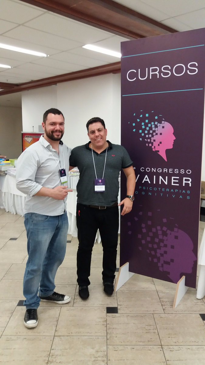 CogniApp's tweet photo. Estivemos no II Congresso Wainer lançando o Painel do Terapeuta e a nova versão do app. Confira: https://t.co/IAat2IR85p #tcc #Psicologia https://t.co/q6Bz407trv