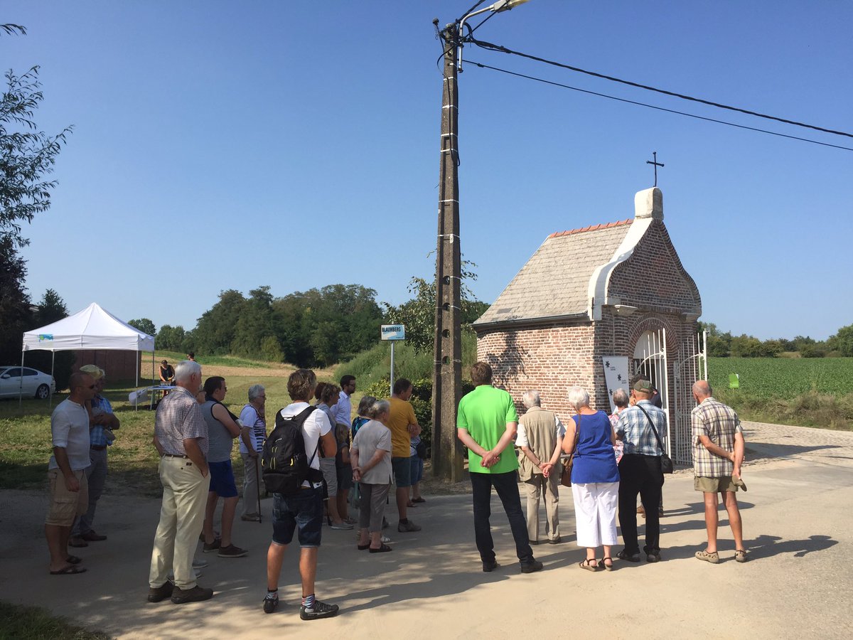 Restauratie van Sint-Barbarakapel in Kumtich, #Tienen. 
Een mooie samenwerking tss eigenaars <a href="/StadTienen/">Stad Tienen</a> #rlzh en <a href="/vlaams_brabant/">Vlaams-Brabant</a> <a href="/VLMtweet/">Vlaamse Landmaatschappij</a>