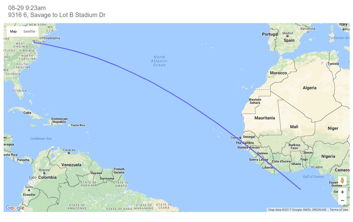 stbjr's tweet image. I enjoyed my commute into work today, with a little detour to the gulf of guinea. #datafail #fasterthanlighttravel
