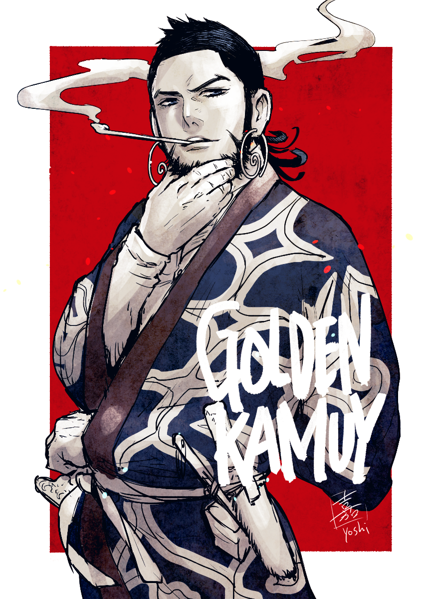 「キロランケ  #ゴールデンカムイ版深夜の真剣お絵描き60分一本勝負 」|嘉のイラスト