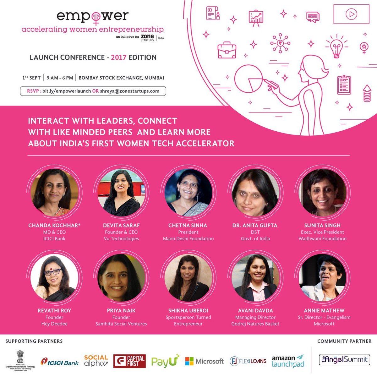 Glad to partner with Zone Startups India for empoWer 2017. <a href="/ZSIEmpoWer/">EmpoWer</a> . 
Block your space for the conference here - empowerlaunchconference.eventbrite.com