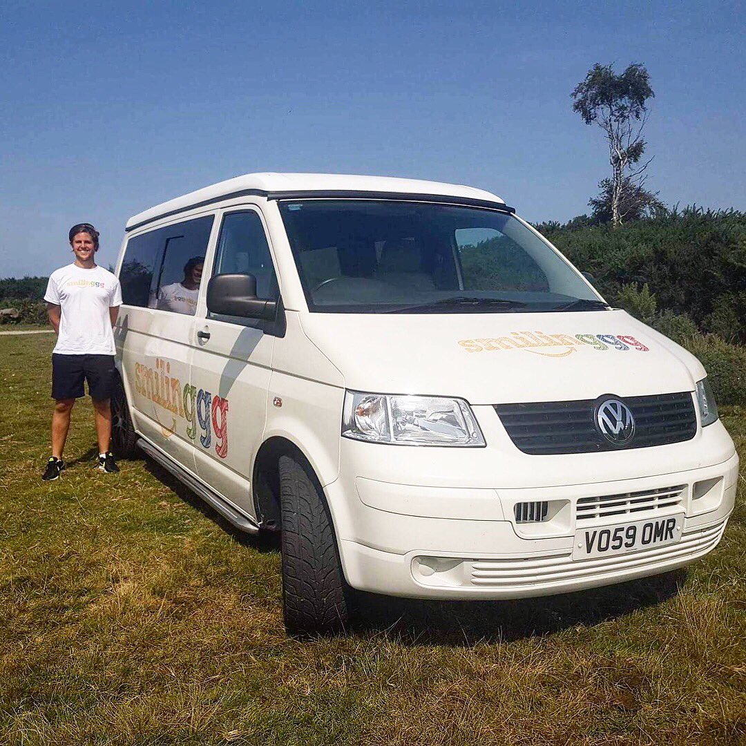 smilinggg1's tweet photo. Raising awareness of #Smilinggg &amp; the Daily Practice just got a tad easier! 👣😊🚐👏🏽 #MentalHealth #MentalHealthMatters #MentalHealthAwareness https://t.co/6pvxubyS98