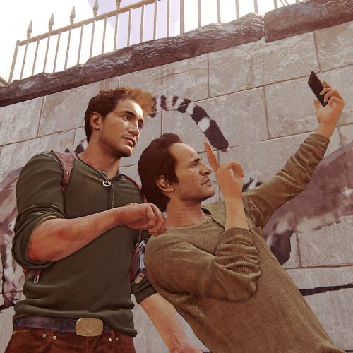 "Just two Drakes having a good time."