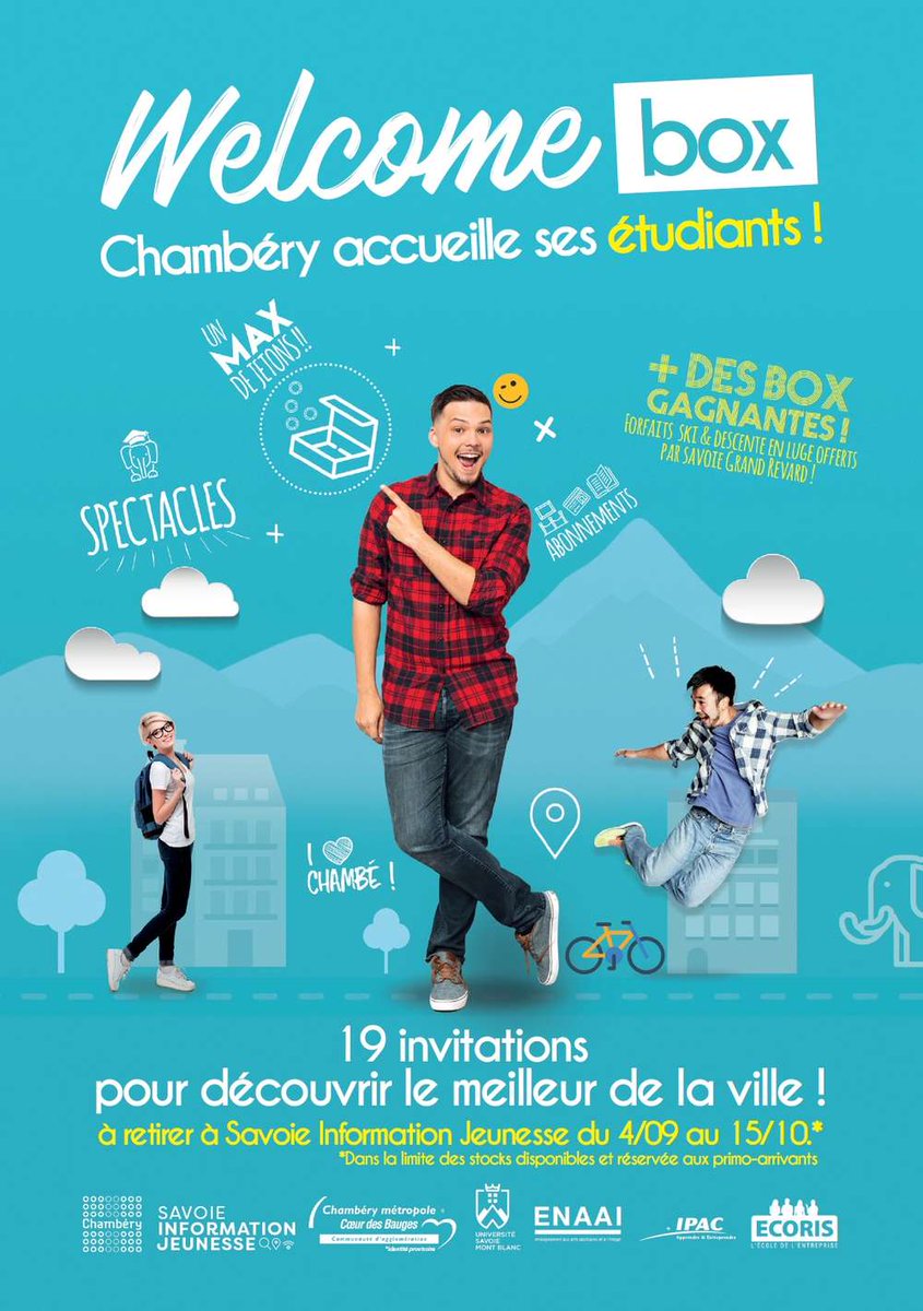 Découvre le meilleur de #Chambéry, avec la Welcome Box ! 
> ow.ly/NKpq30eL38M