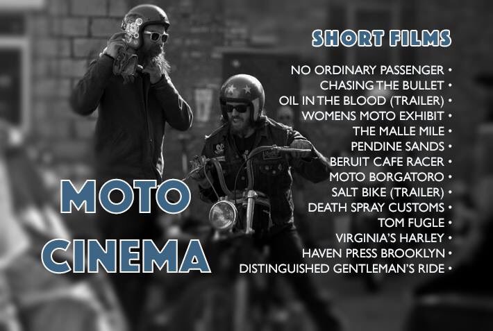 Here's the full list of films at Kino-Teatr as part of Revolution Motorcycle Exhibition 2017 this weekend! 
#hastings #steonards #custombike