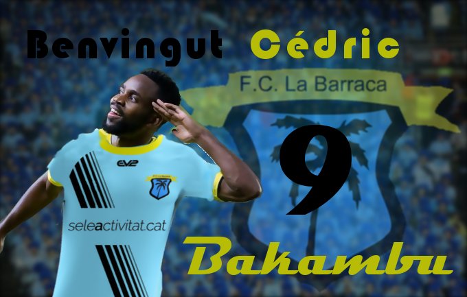 FCLaBarraca's tweet photo. Benvingut Cédric Bakambu!!👏👏

#ForçaCocotera https://t.co/JXUNAH7g1G