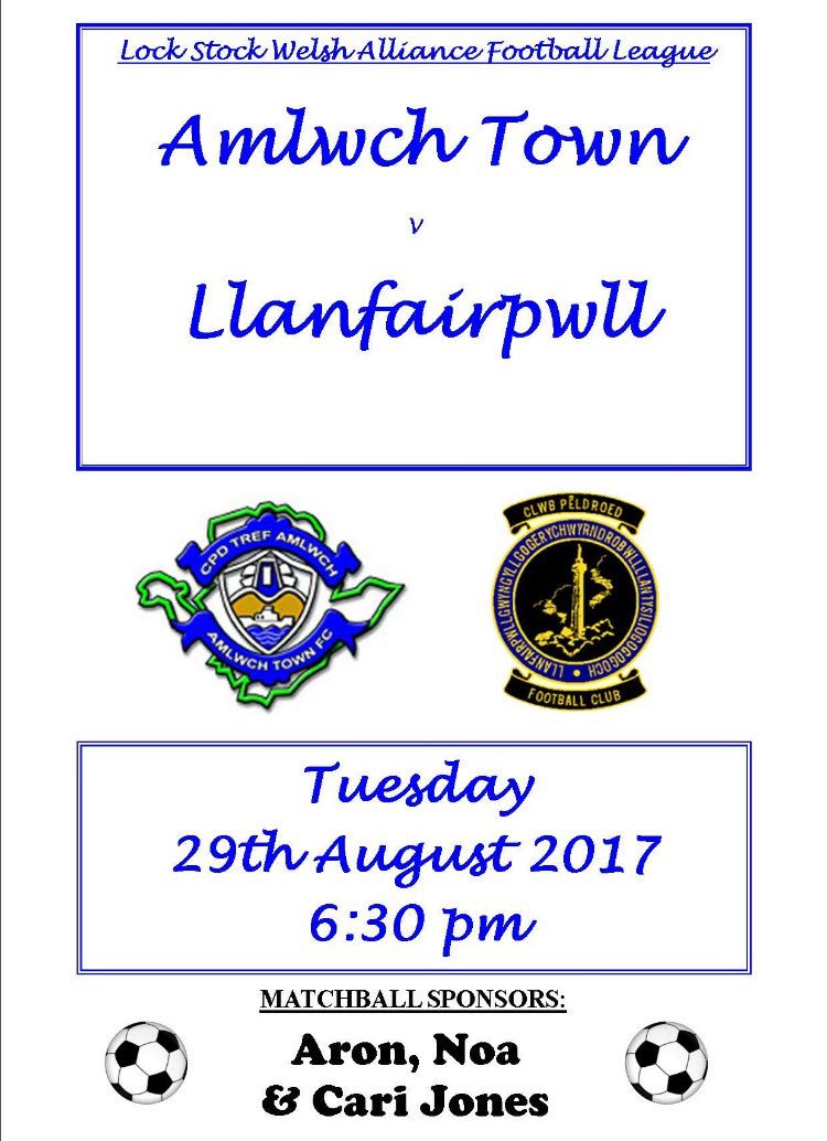 CPD Tref Amlwch Town FC tweet media