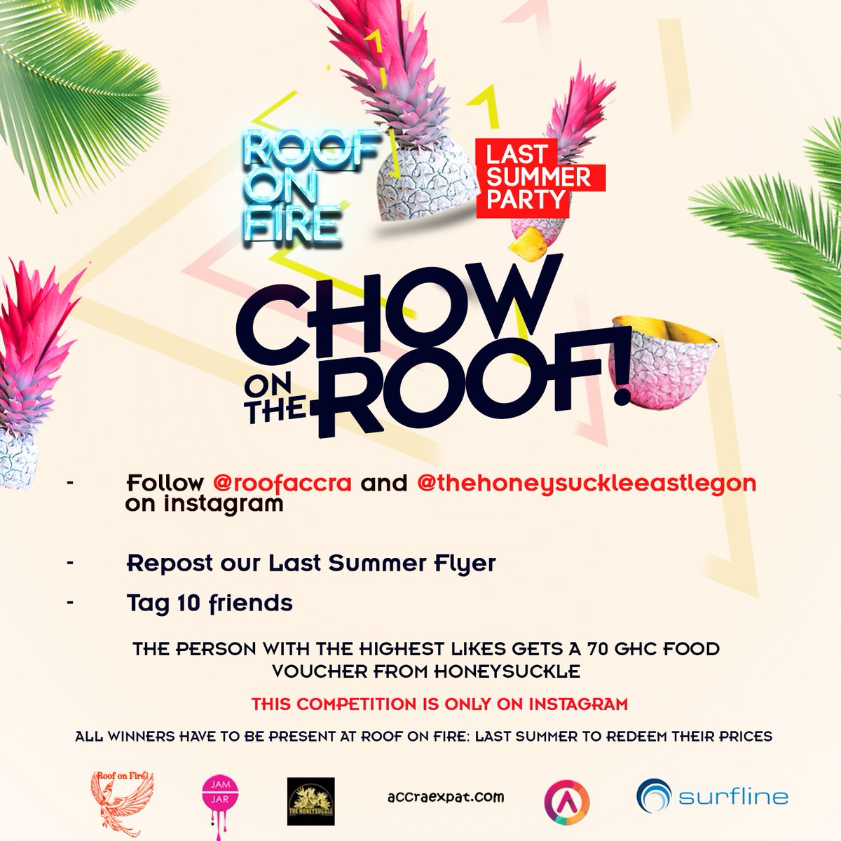 RoofAccra's tweet photo. Head over to our Instagram page @roofaccra and you could be our lucky winner! https://t.co/L1Qu3GmIvl