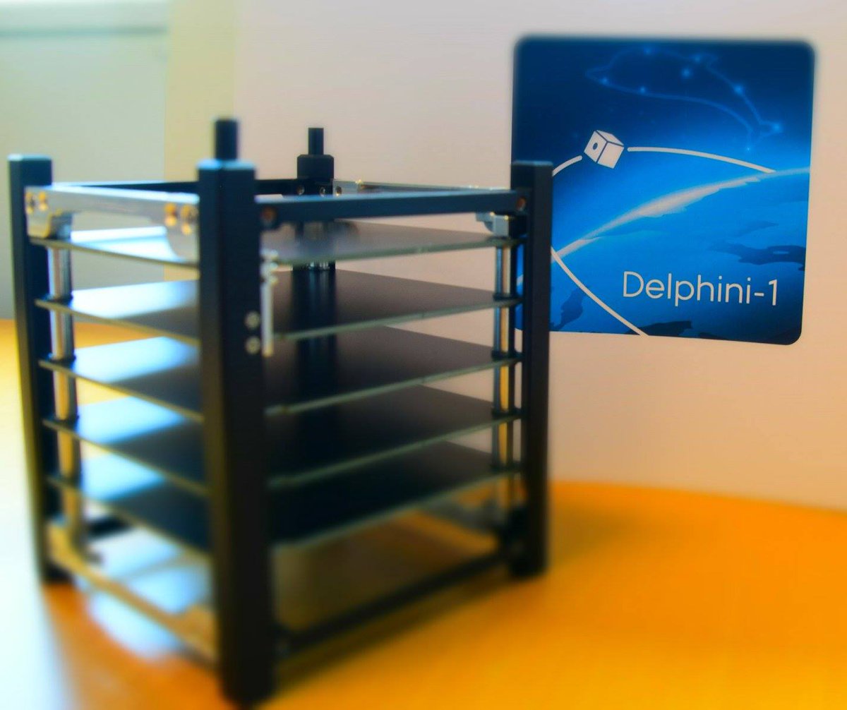 GomSpaceGroup's tweet photo. Components for Delphini-1 are now with Aarhus University for their teaching programme and 1st project on nanosats: https://t.co/3ZurEJprzj https://t.co/YtGfFnzVbO