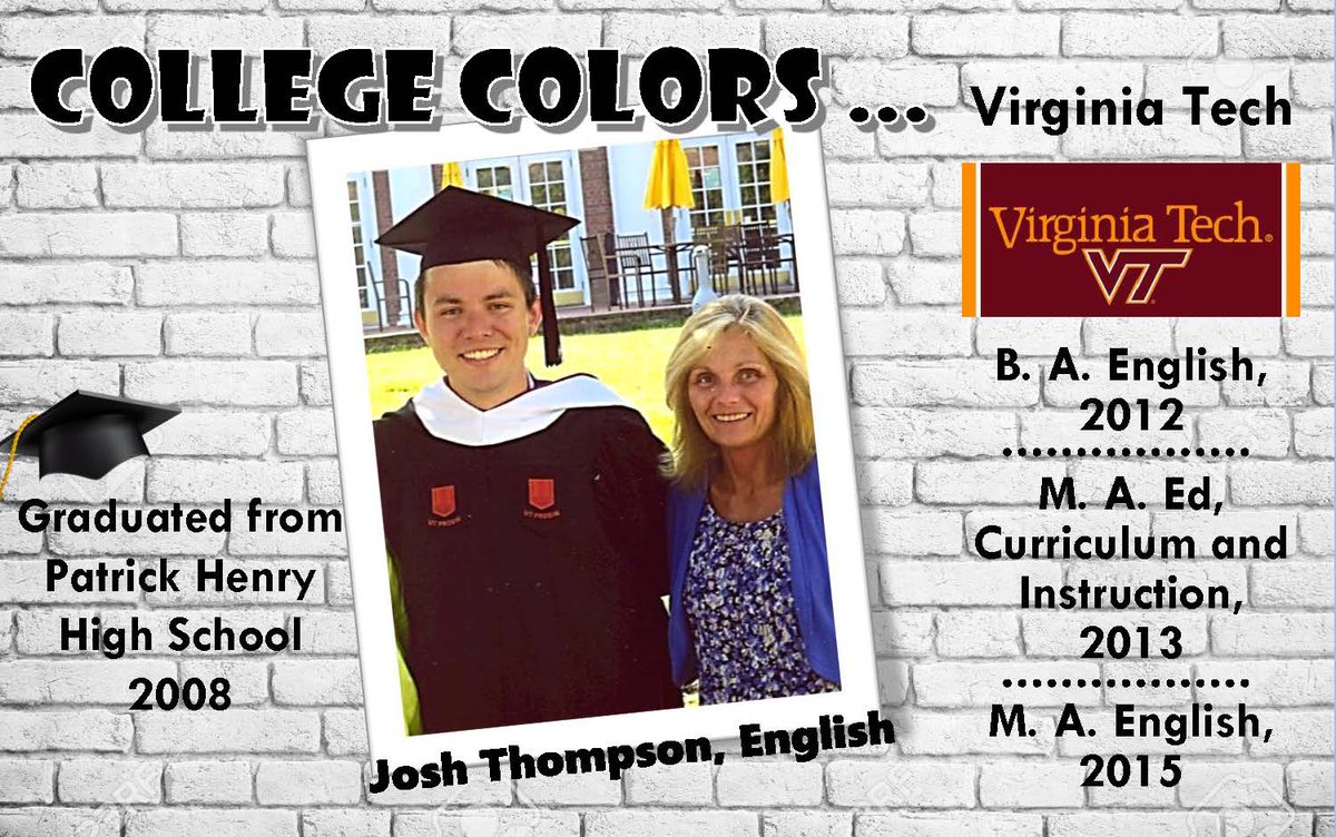 BburgHSBruins's tweet photo. It's another College Colors Tuesday at BHS!
#graduatewithaplan https://t.co/c7DpqEOH6c